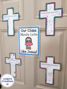 Catholic door decor