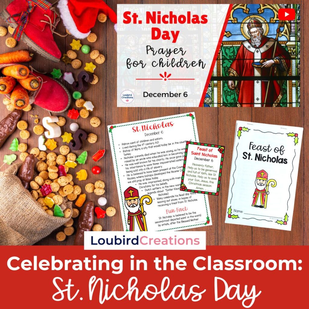Celebrating in the Classroom Saint Nicholas Day