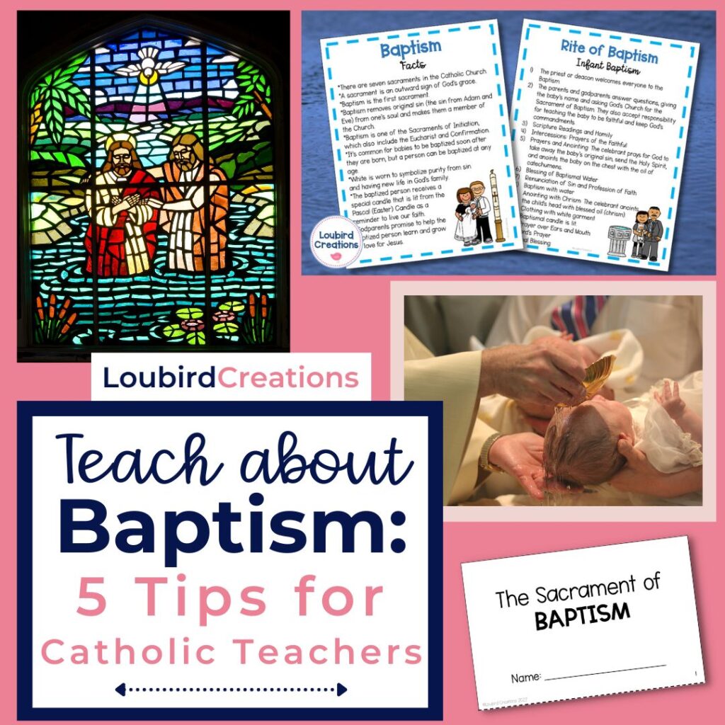 Baptism Activities for Catholic Kids