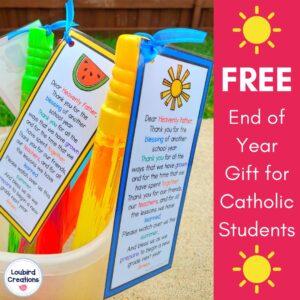 Free End of Year Gift for Catholic Students