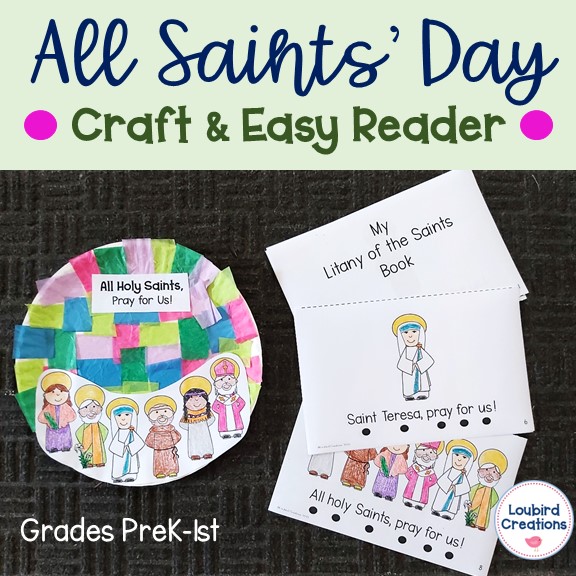 Litany of the Saints and Craft for Catholic Kids