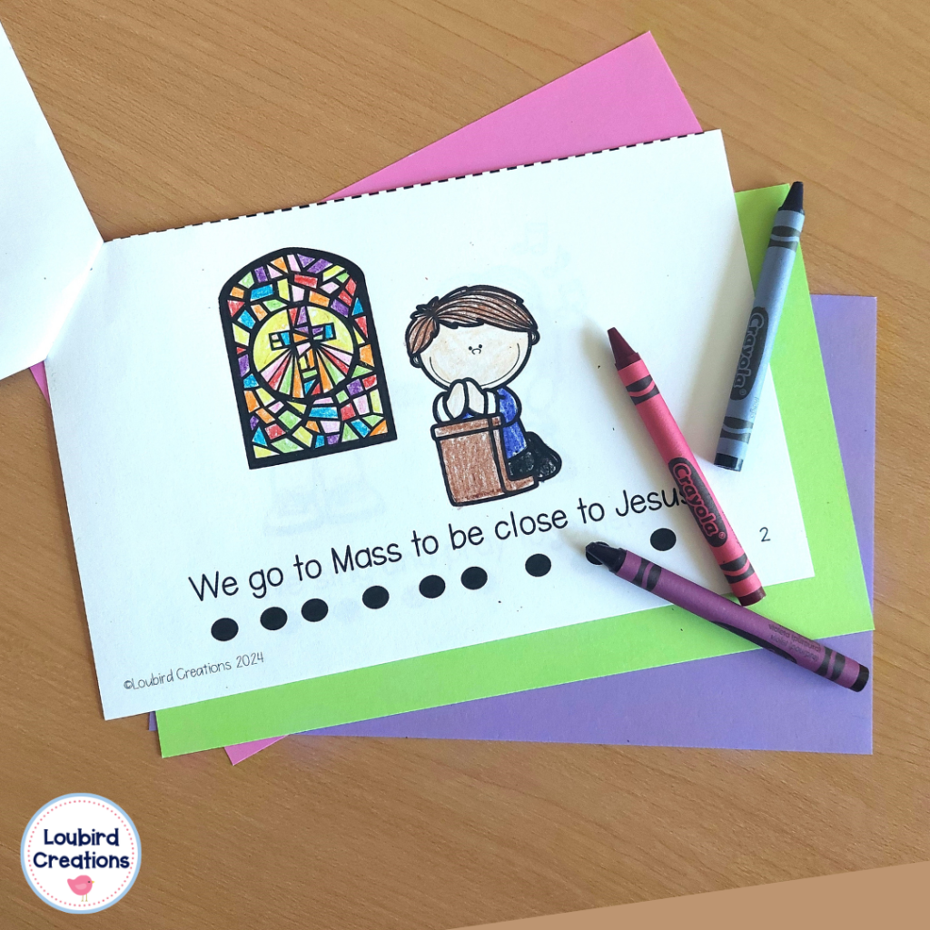 Holy Mass Activities for Catholic Kids
